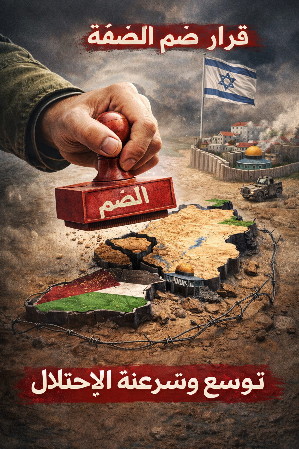 "تفكيك الضفة".. 7 مخططات إسرائيلية لفرض واقع "الضم الإداري