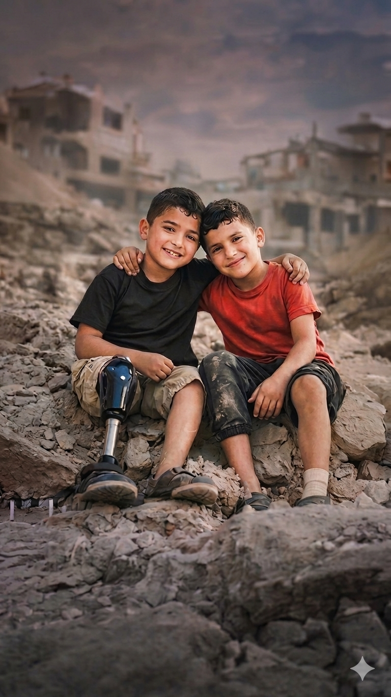 اتفاقية في تشيلي لدعم أطفال غزة بالأطراف الصناعية