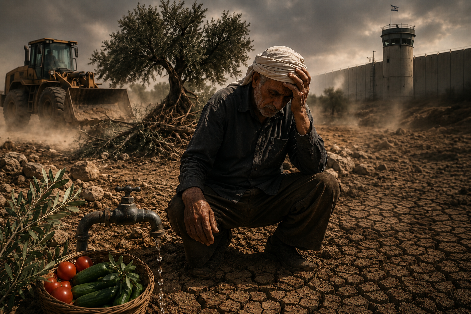 الأمن الغذائي الفلسطيني في خطر