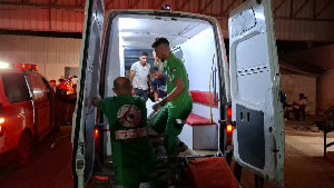 شهيدان جراء قصف الاحتلال شقة بالقرب من برج الاندلس بمنطقة الكرامة شمال غرب مدينة غزة....