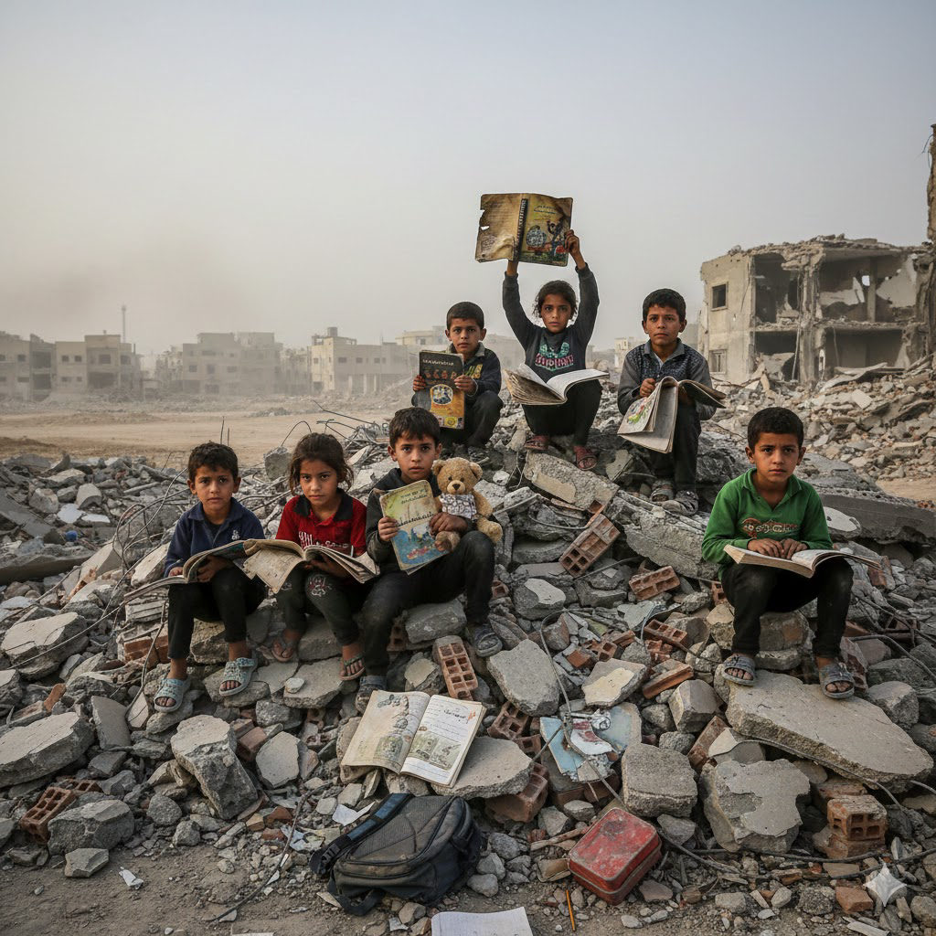 "الأونروا": 600 ألف طفل في غزة محرومون من التعليم منذ عامين.. جيل كامل يواجه خطر الضياع وسط الركام
(الصوت الفلسطيني )غزة – 24 يناير 2026
أطلق المفوض ا...