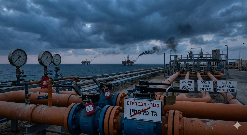 "سلاح الغاز".. الاحتلال يقطع الإمدادات عن الأردن ومصر والضفة تزامناً مع التصعيد العسكري
 دخلت المنطقة في أزمة طاقة حادة منذ الساعات الأولى لبدء المواج...