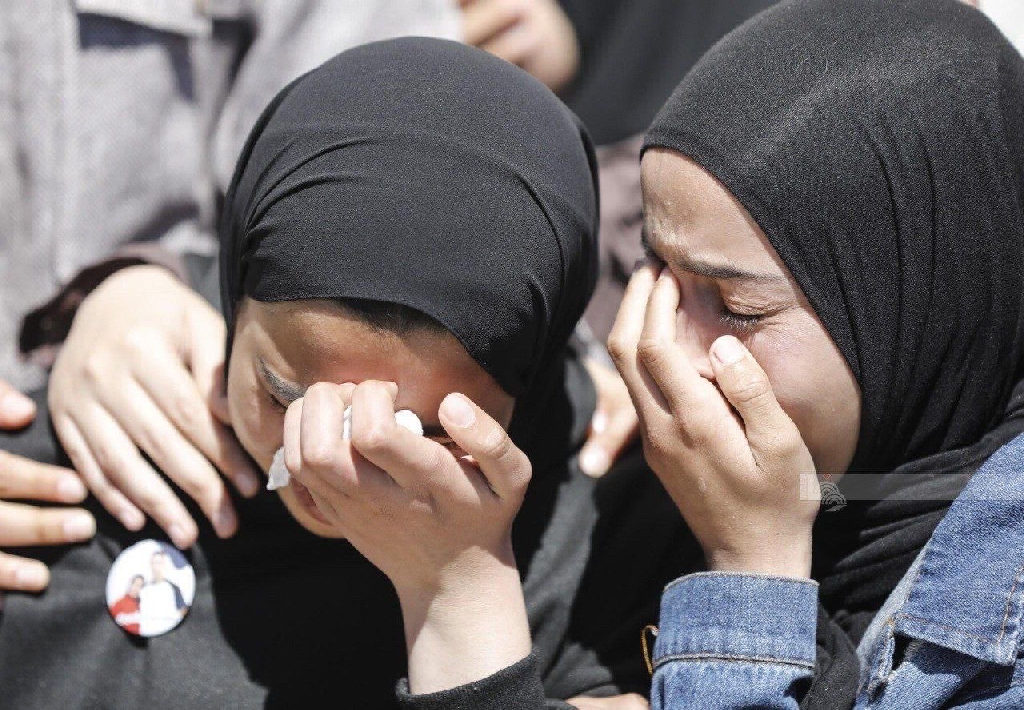#رام_الله: تشييع جثماني الشهيدين أوس حمدي النعسان (14 عاما) و جهاد مرزوق أبو نعيم (32 عاما) في بلدة المغير شرق رام الله
(تصوير: بهاء نصر/ وفا)...