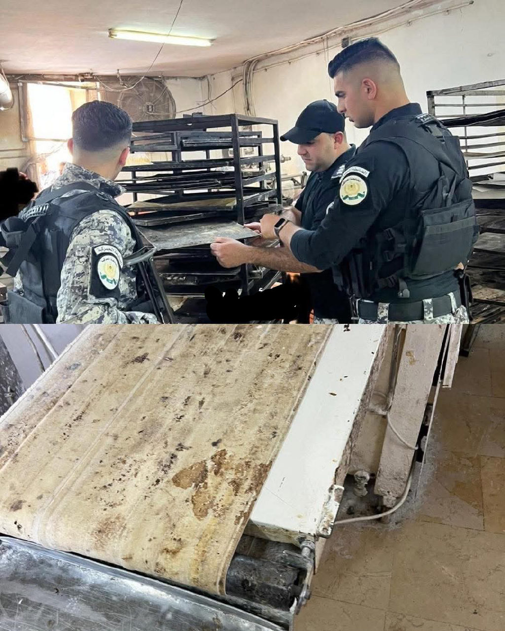 | جهاز الضابطة الجمركية: ايقاف معمل لتصنيع الحلويات عن العمل في محافظة بيت لحم لافتقاره لأدنى شروط السلامة الصحية والبيئية المطلوبة...